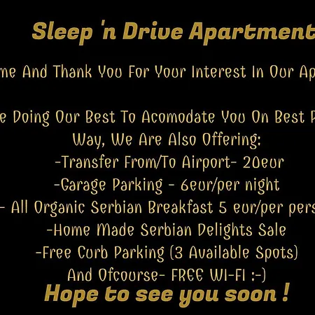Sleep'n Drive Belgrade